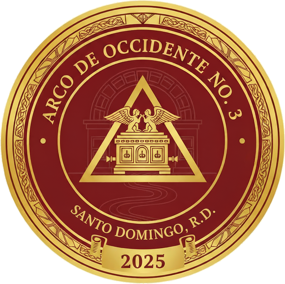 Sello del Capítulo Arco de Occidente No. 3