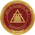 Emblema del Capítulo Arco de Occidente No. 3